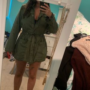 Forest Green Anorak Jacket